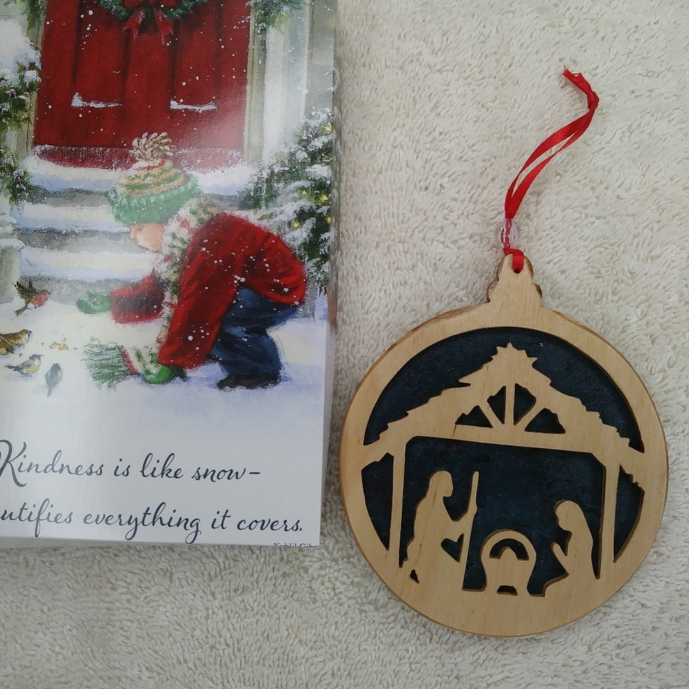 Handmade Wood Ornament